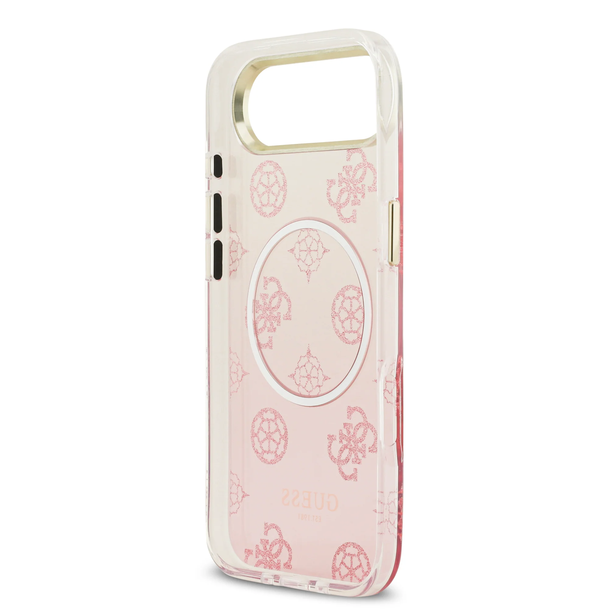 Guess Peony Edition Gradient Glitter MagSafe Case iPhone 17 Air – Pink - Image 7