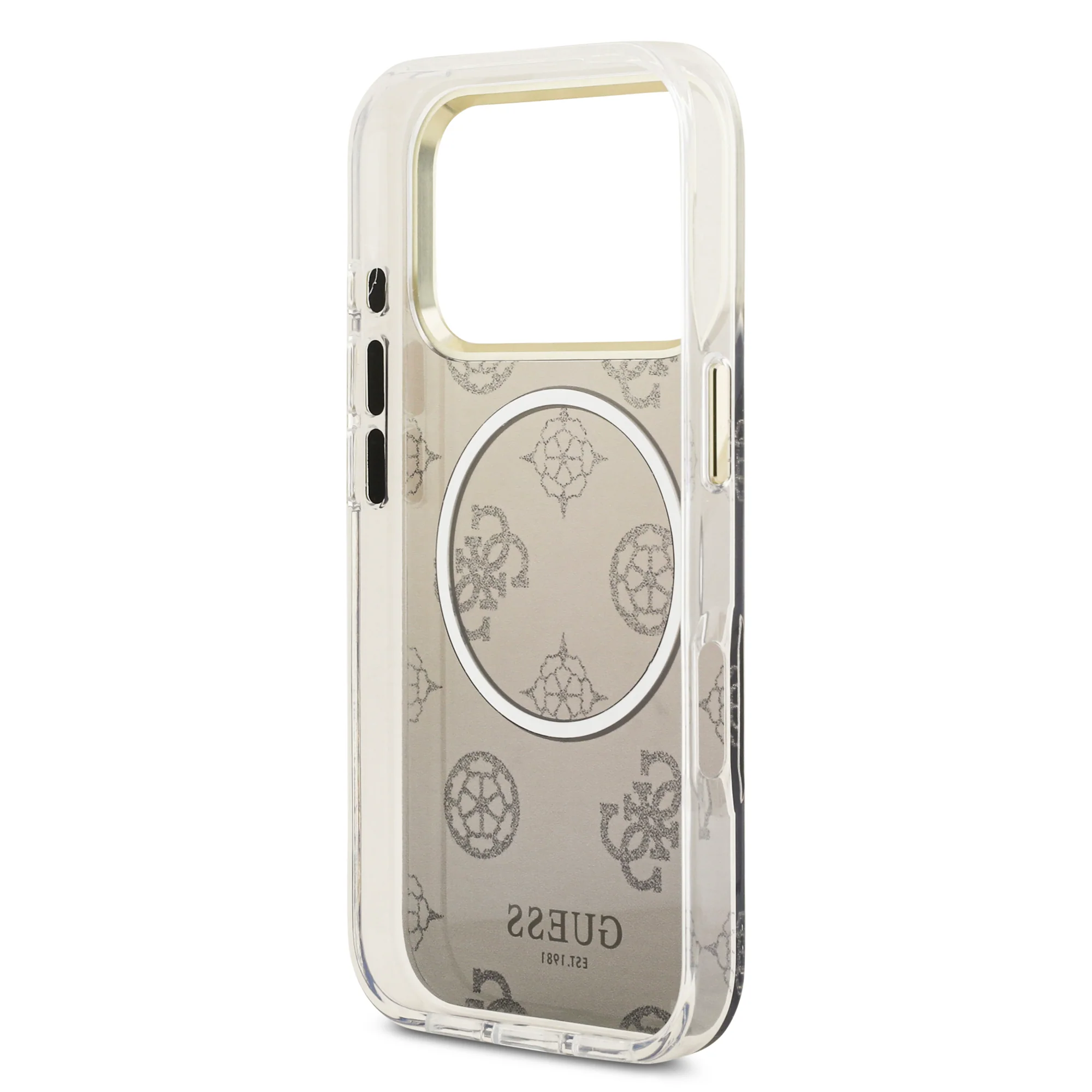 Guess Peony Edition Gradient Glitter MagSafe Case iPhone 17 Pro – Grey - Image 7