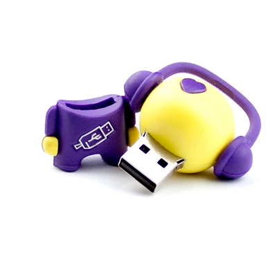 Headphone Man Flash Thumb Drive USB 2 4GB - Image 2