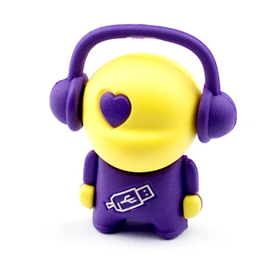 Headphone Man Flash Thumb Drive USB 2 4GB - Image 3