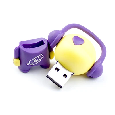Headphone Man Flash Thumb Drive USB 2 4GB - Image 5