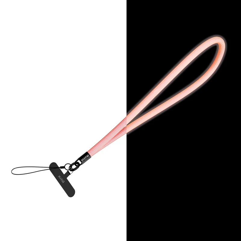 Ibiza Glow In The Dark Wrist Strap for Smart Phone - Pink - Image 2