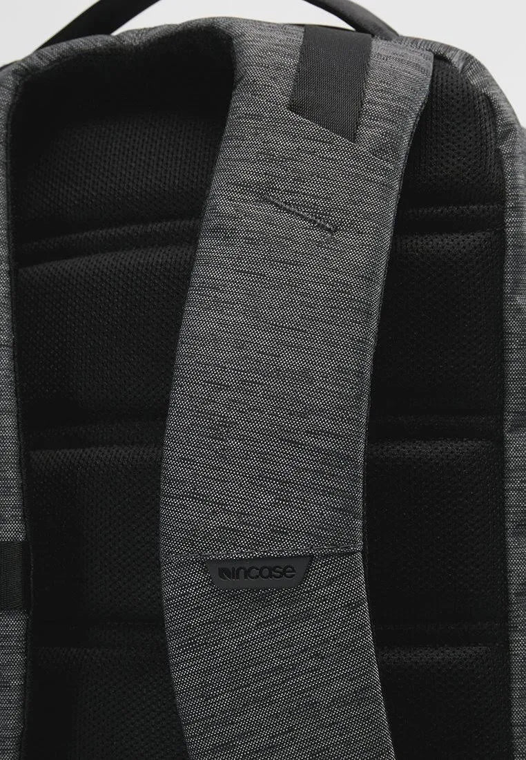 Incase City Compact Laptop Backpack - Heather Black Grey - Image 14