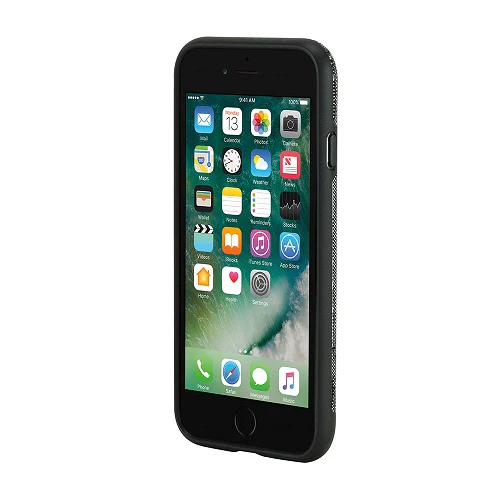 Incase Textured Snap Case for iPhone 8 / iPhone 7 - Heather Black - Image 5