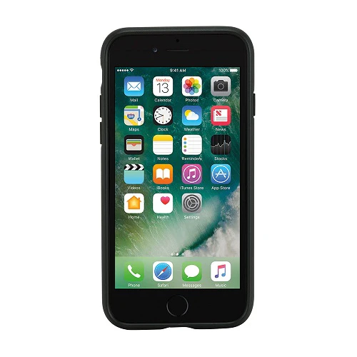 Incase Textured Snap Case for iPhone 8 / iPhone 7 - Heather Black - Image 6