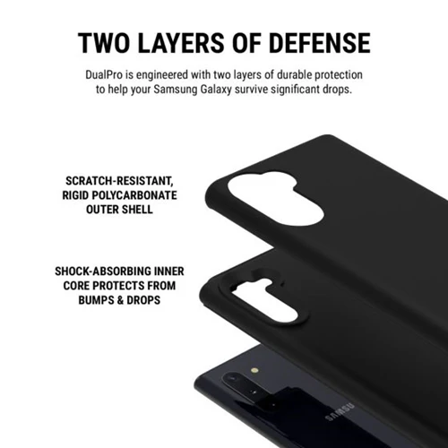 Incipio Dual Pro Samsung Galaxy Note10 / Note10 5G Black - Image 3
