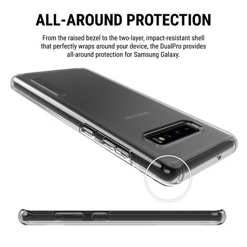 Incipio DualPro Case for Samsung Galaxy S10+ - Clear / Clear - Image 5
