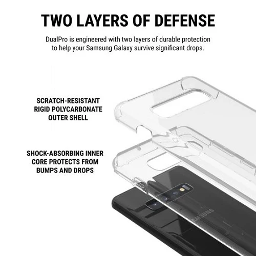 Incipio DualPro Case for Samsung Galaxy S10+ - Clear / Clear - Image 7