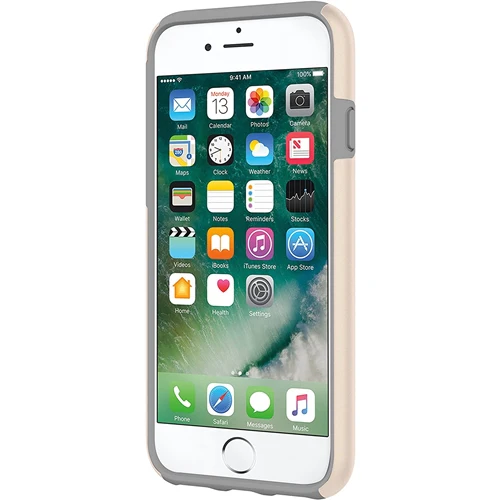 Incipio DualPro Rugged Protective Case iPhone SE 3rd / SE 2nd / 8 / 7 / 6 - Champagne - Image 2