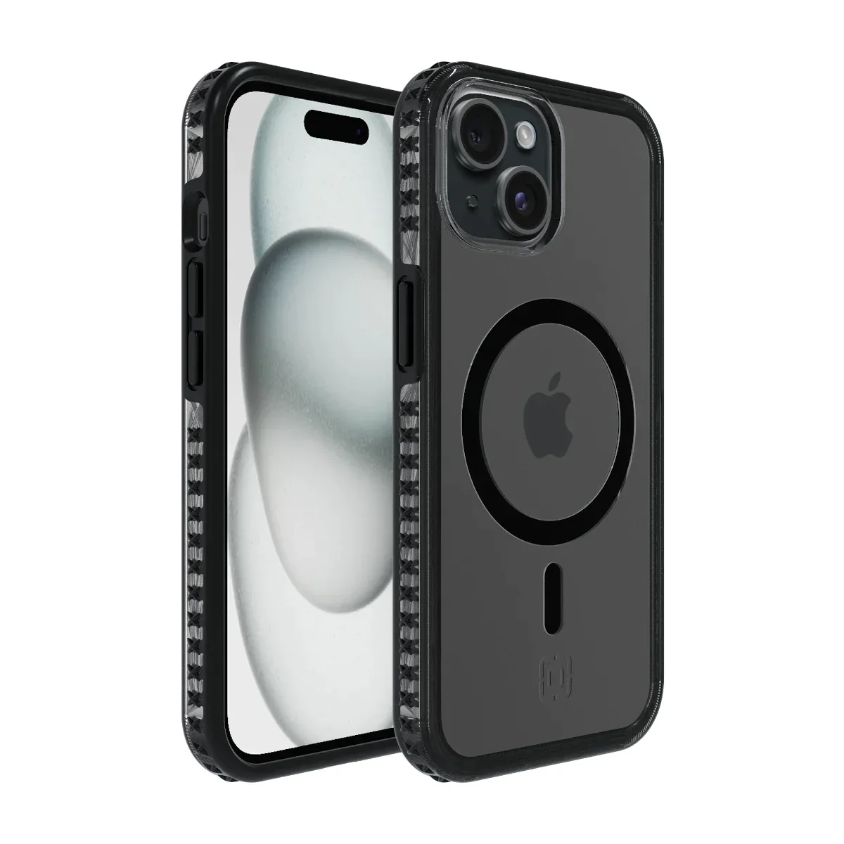 Incipio Grip & MagSafe Case for iPhone 15 Plus 6.7 - Clear Black - Image 9