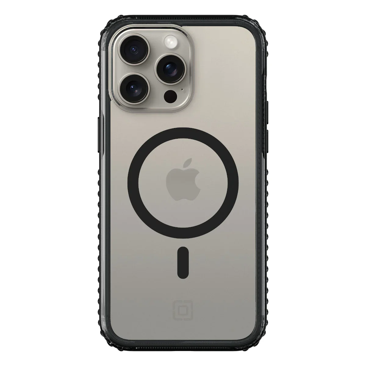 Incipio Grip & MagSafe Case for iPhone 15 Pro 6.1 - Clear Black - Image 2