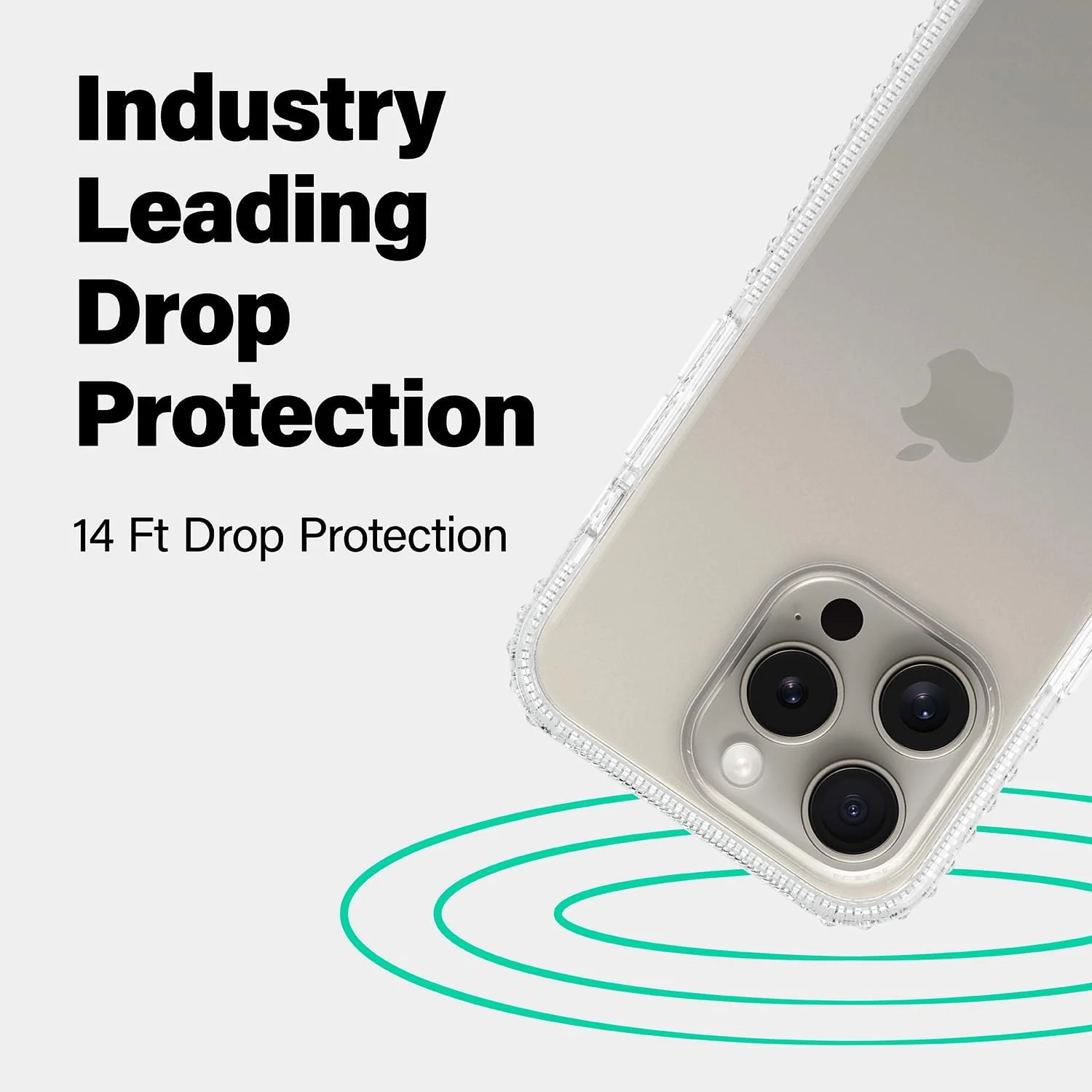 Incipio Grip & MagSafe Case for iPhone 17e / 16e / 15 / 14 / 13 Standard 6.1 Black FREE Screen Guard - Image 3