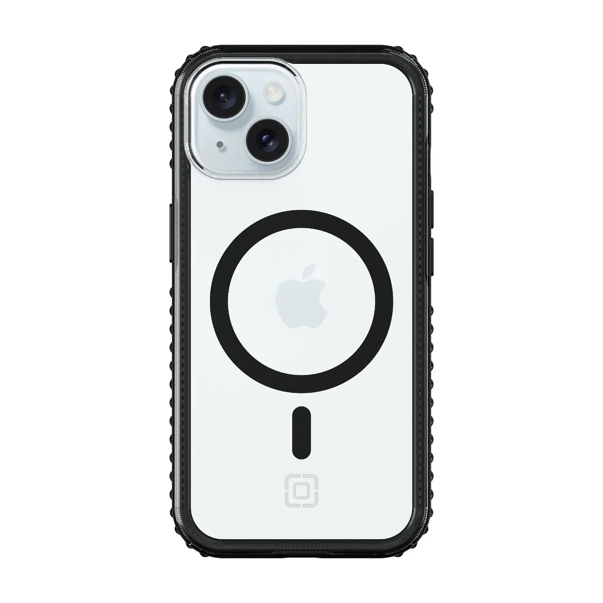 Incipio Grip & MagSafe Case for iPhone 17e / 16e / 15 / 14 / 13 Standard 6.1 - Clear Black - Image 2