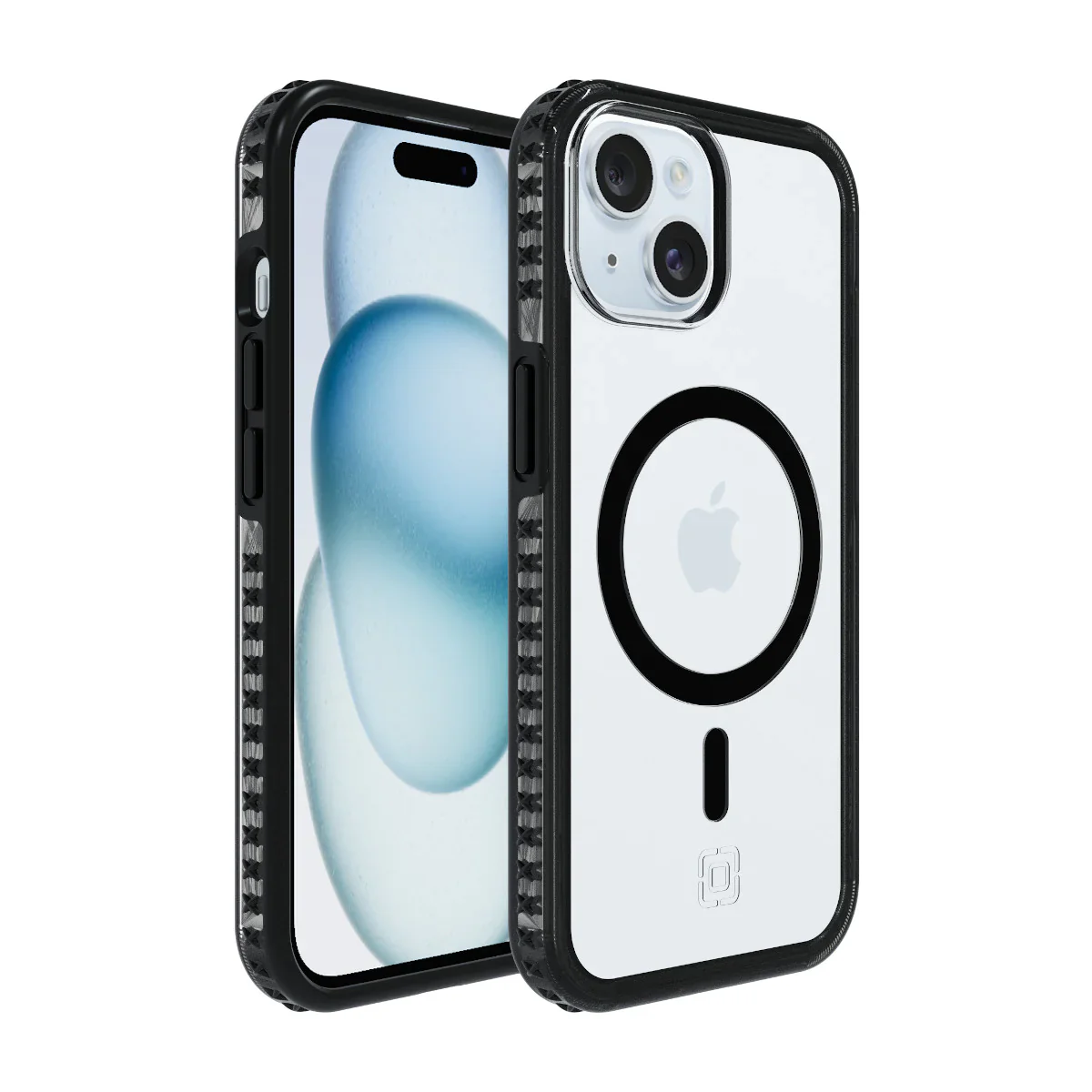 Incipio Grip & MagSafe Case for iPhone 17e / 16e / 15 / 14 / 13 Standard 6.1 - Clear Black - Image 3