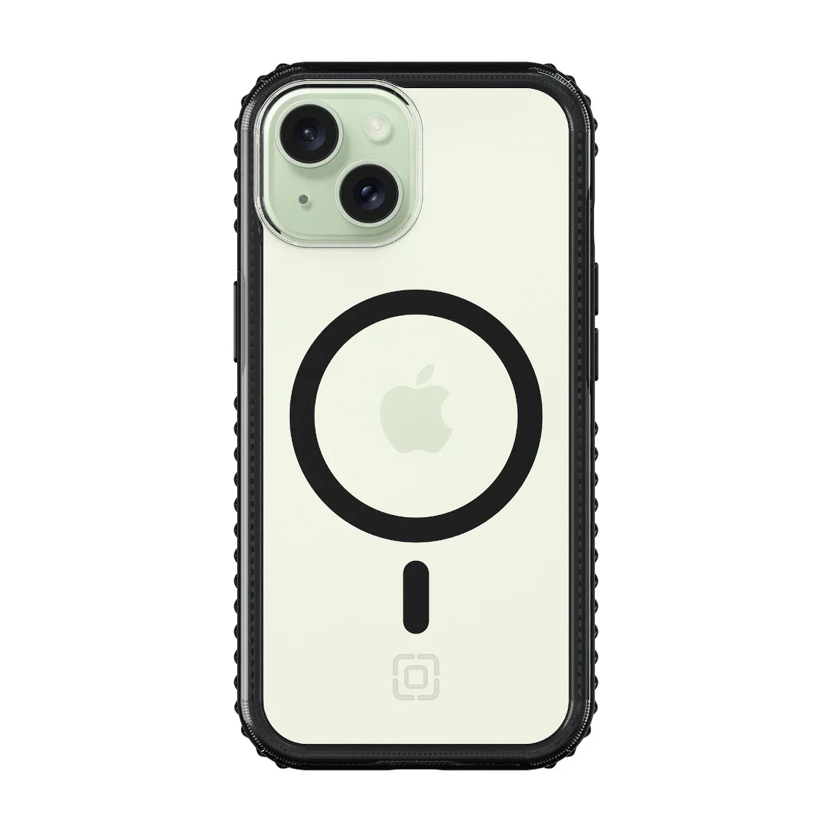 Incipio Grip & MagSafe Case for iPhone 17e / 16e / 15 / 14 / 13 Standard 6.1 - Clear Black - Image 4
