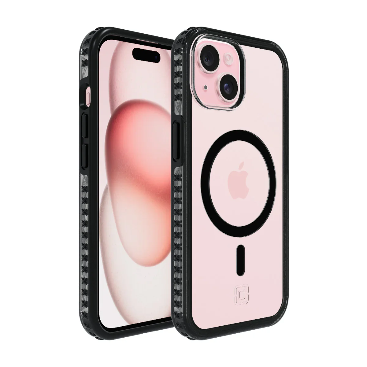 Incipio Grip & MagSafe Case for iPhone 17e / 16e / 15 / 14 / 13 Standard 6.1 - Clear Black - Image 7