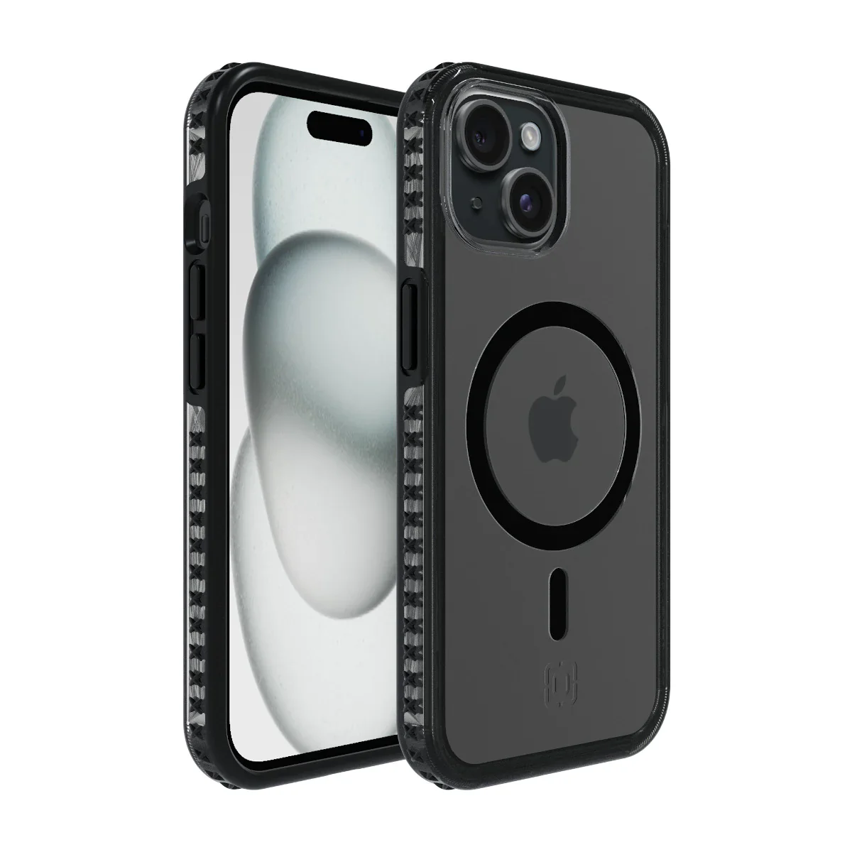 Incipio Grip & MagSafe Case for iPhone 17e / 16e / 15 / 14 / 13 Standard 6.1 - Clear Black - Image 9