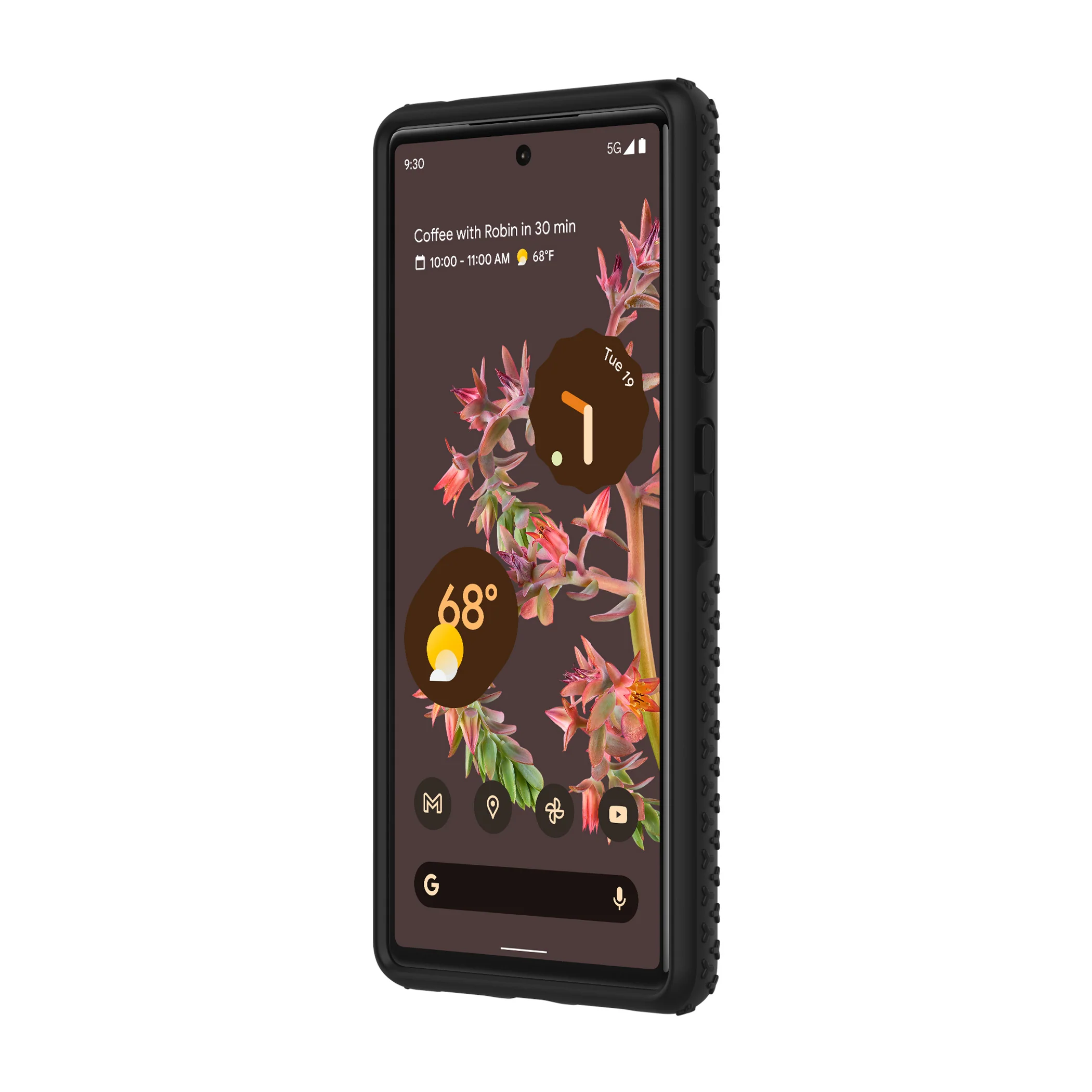 Incipio Grip Rugged & Tough Case Pixel 6 Pro 6.7 in 4m Drop Test - Black - Image 3
