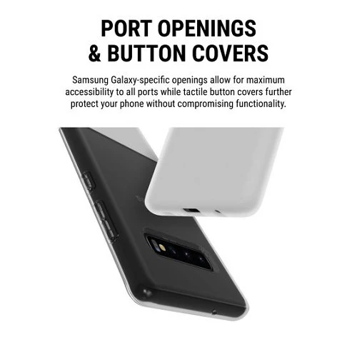 Incipio NGP Shock Absorbent Case for Samsung Galaxy S10+ - Clear - Image 7
