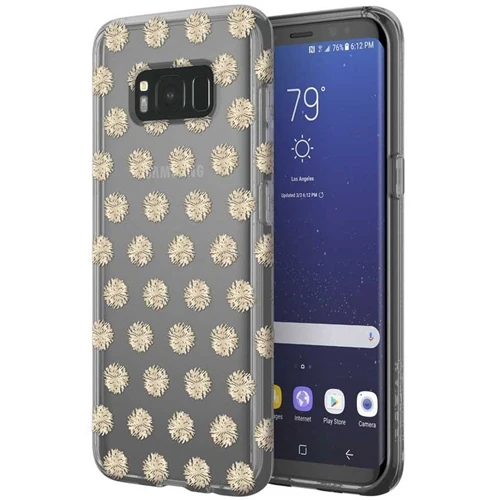 Incipio Pom Pom Design Case for Samsung Galaxy S8+ - Clear - Image 2