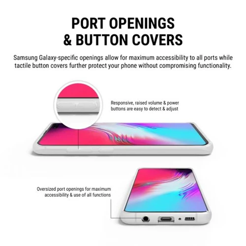 Incipio Tran5form Protective Case for Samsung S10 5G - Translucent White - Image 5