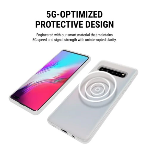 Incipio Tran5form Protective Case for Samsung S10 5G - Translucent White - Image 7