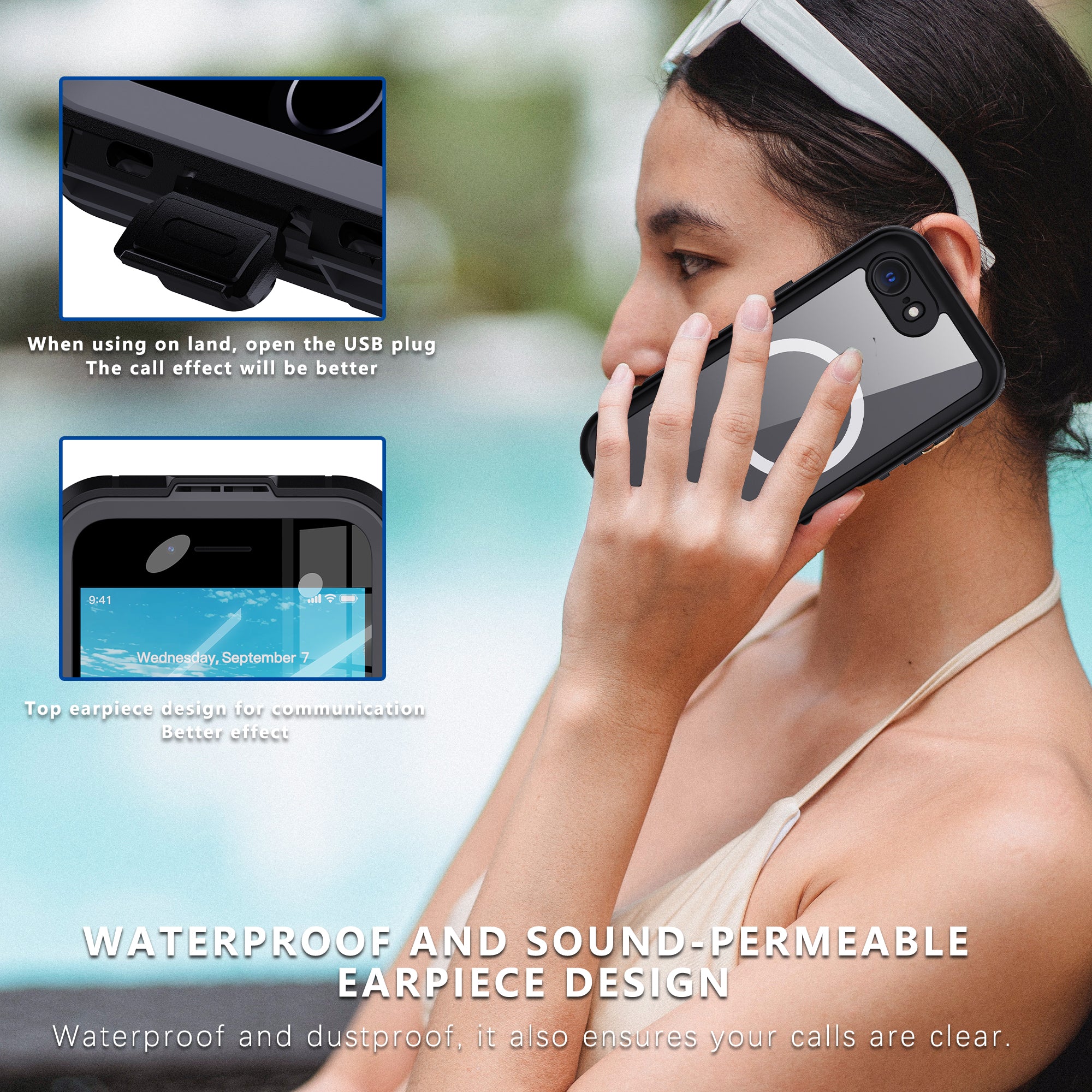 Waterproof / Dustproof iPhone 16e Rugged Case & MagSafe with 360 Full Cover - Image 7