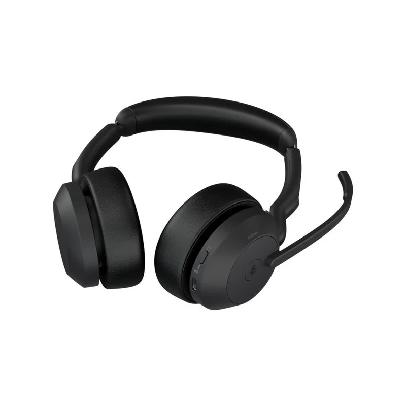 Jabra Evolve2 55 Link380a MS Stereo Headset - Black - Image 3