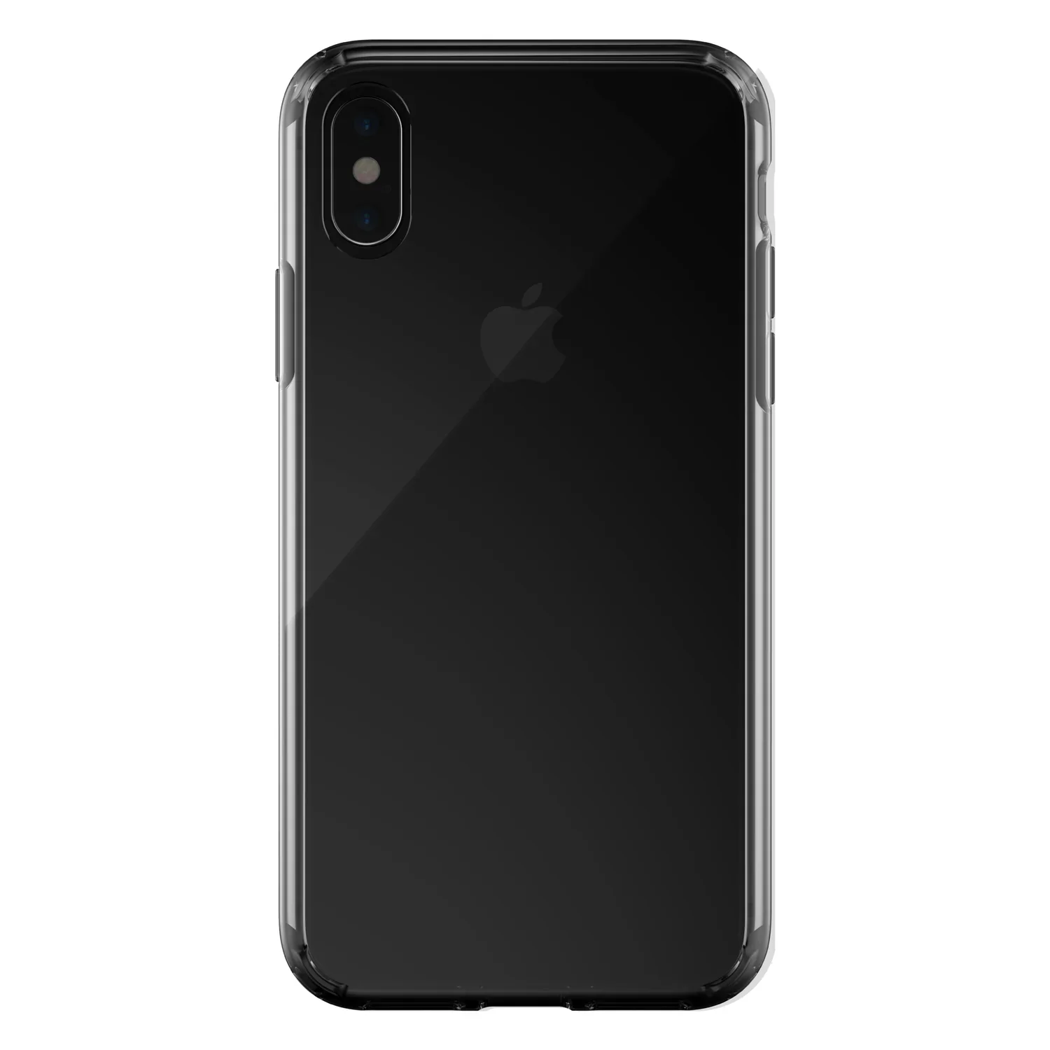 Just Mobile TENC Air Slim Bumper Case For iPhone XsMax - Crystal Black - Image 2
