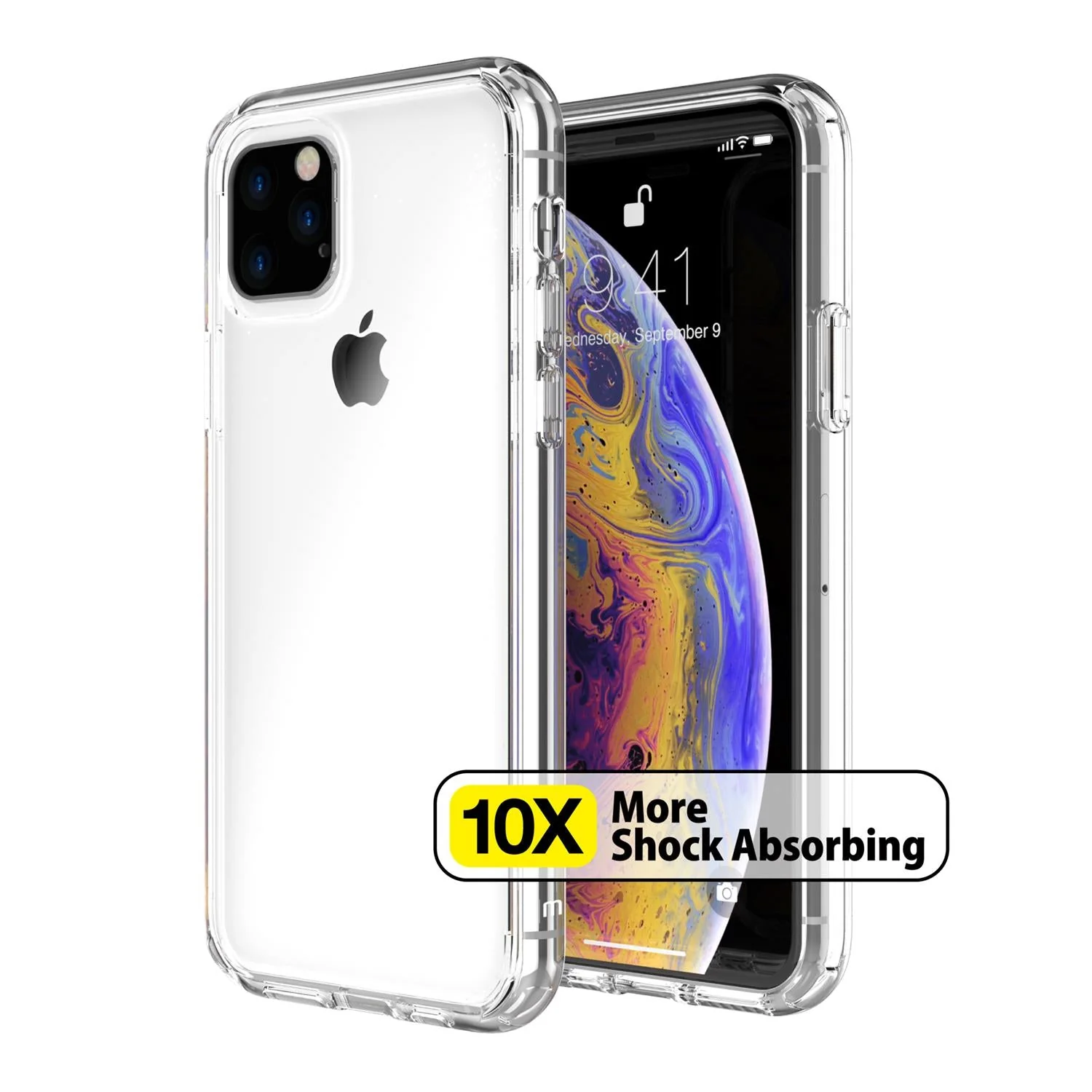 Just Mobile TENC Air Slim Bumper Case For iPhone 11 Pro - Clear - Image 5