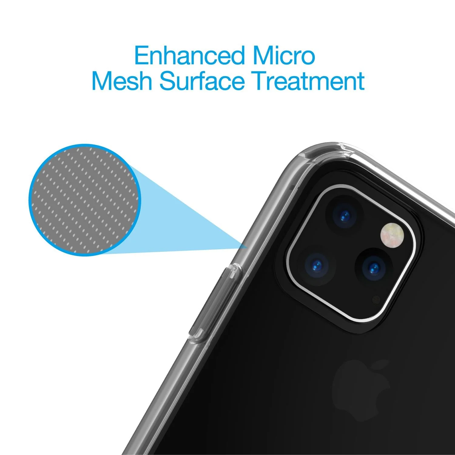 Just Mobile TENC Air Slim Bumper Case For iPhone 11 Pro - Clear - Image 6