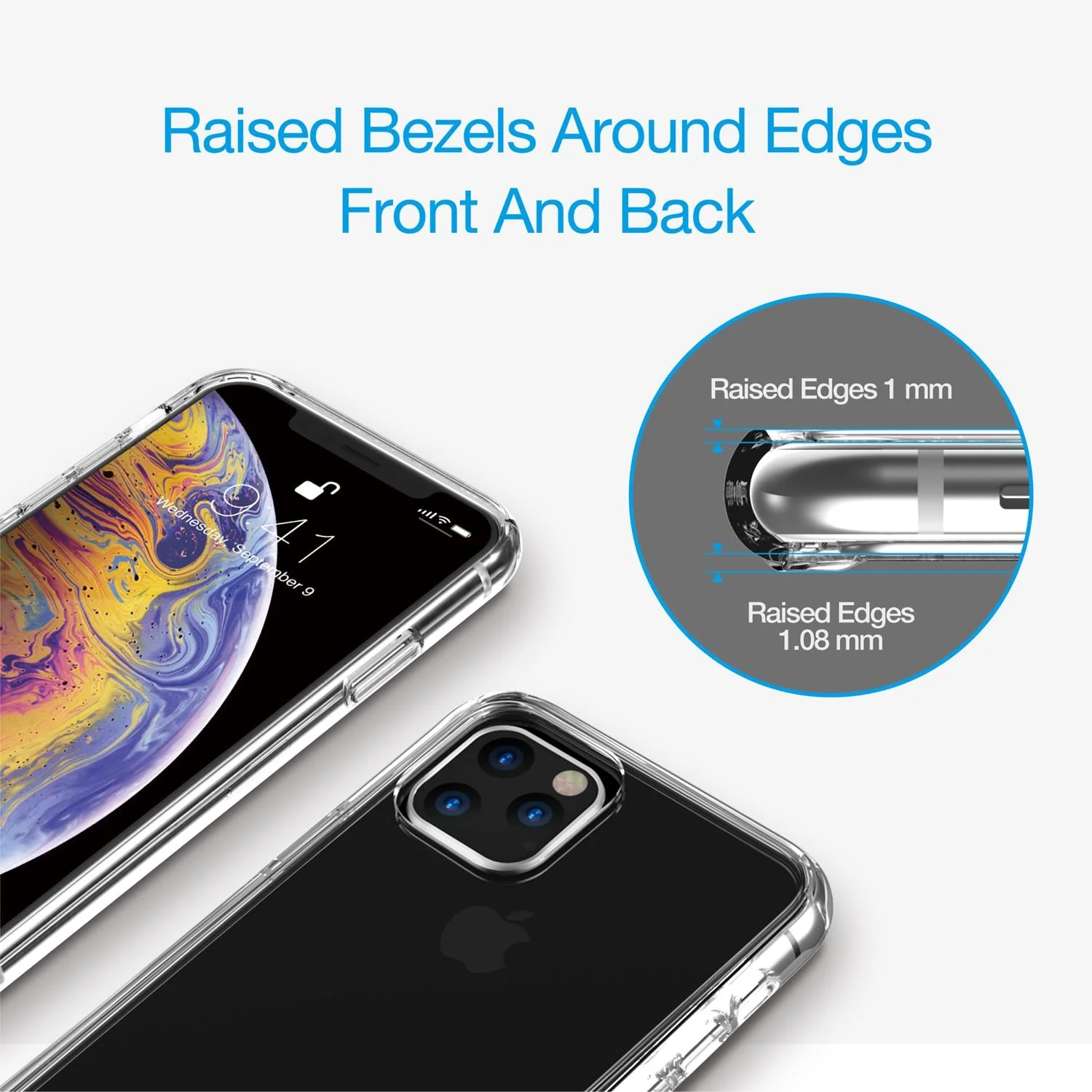 Just Mobile TENC Air Slim Bumper Case For iPhone 11 Pro - Clear - Image 7
