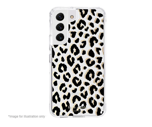 Kate Spade Clear Case Samsung S24 Standard 6.2 inch - City Leopard - Image 5