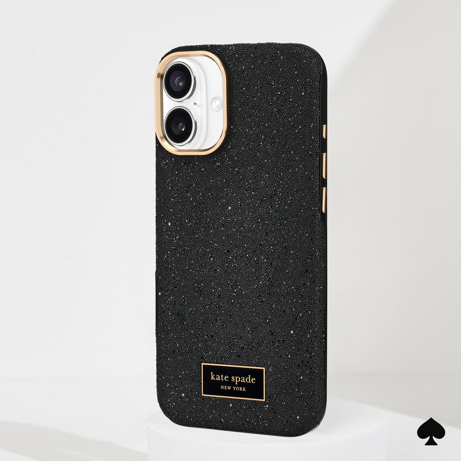 Kate Spade Crystal Pave MagSafe Case for iPhone 16 Plus Black - Image 5