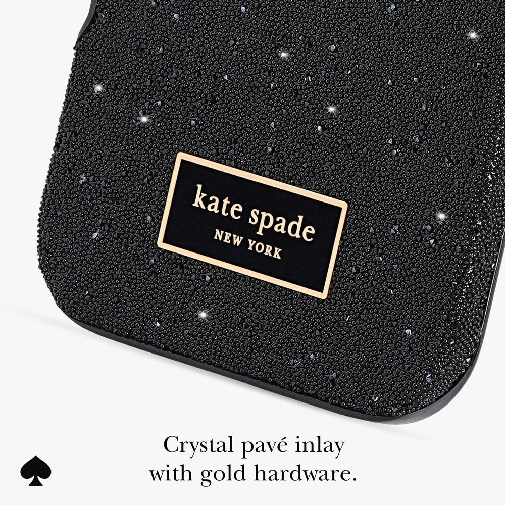 Kate Spade Crystal Pave MagSafe Case for iPhone 17 Air 6.5 - Black - Image 5