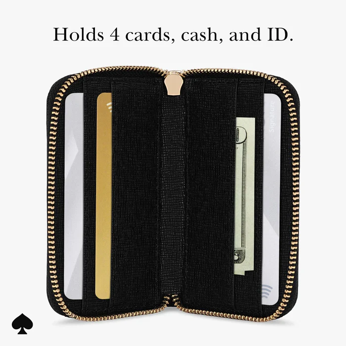 Kate Spade Devin Zip Magnetic Wallet for MagSafe - Black - Image 5