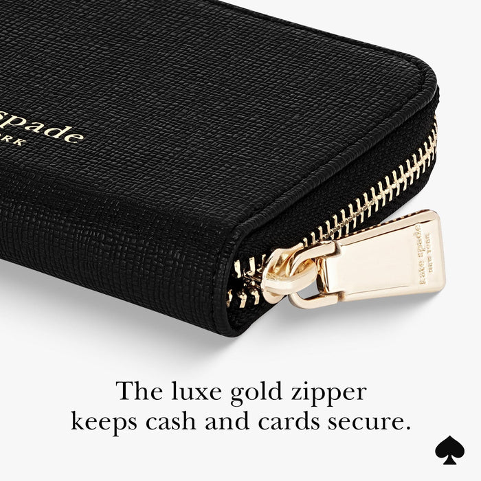 Kate Spade Devin Zip Magnetic Wallet for MagSafe - Black - Image 6