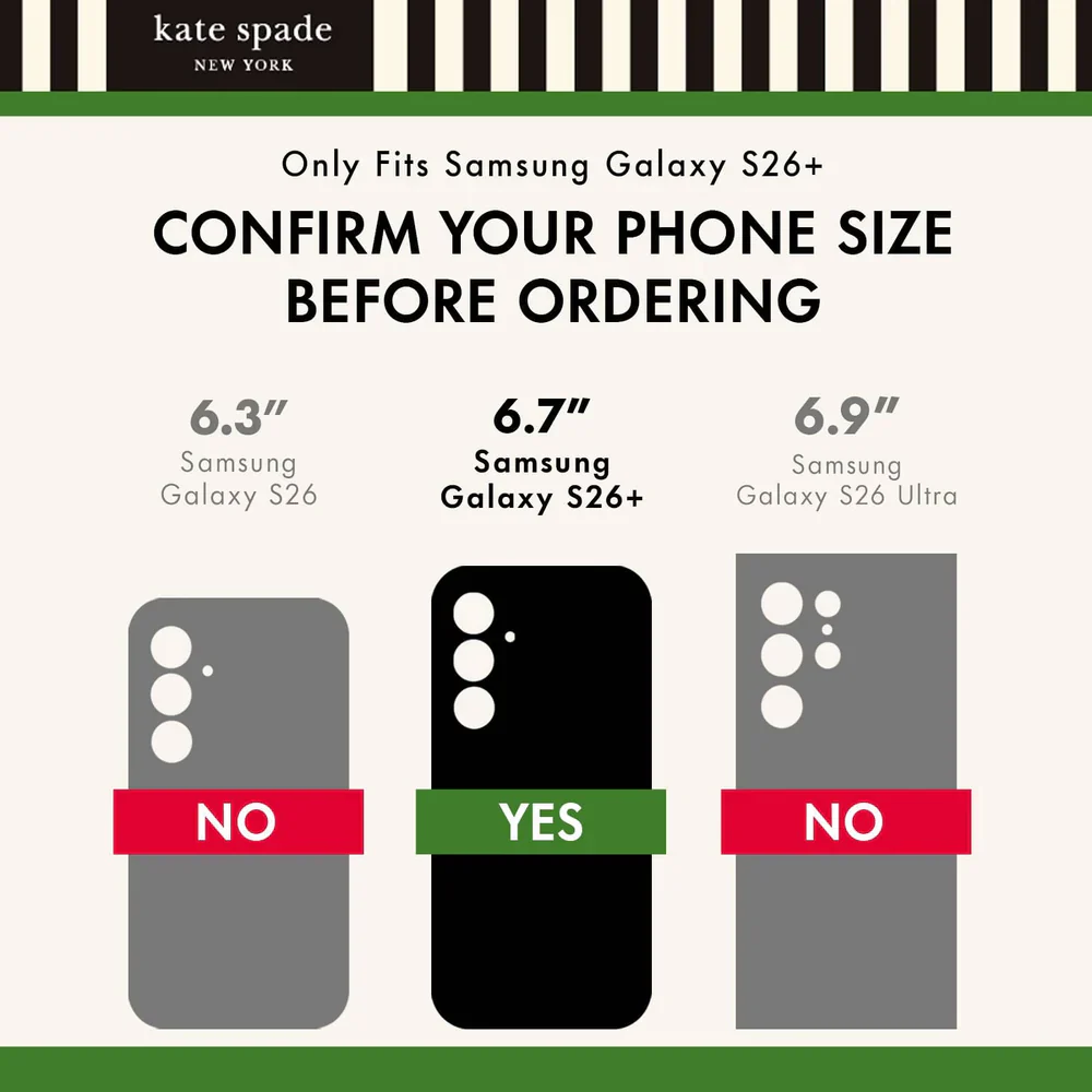 Kate Spade Flowerbed Magnet Case Samsung S26 Plus - Image 6