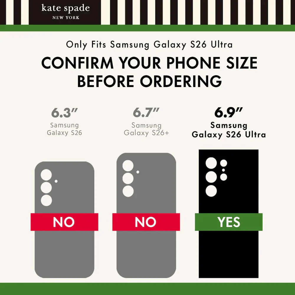 Kate Spade Flowerbed Magnet Case Samsung S26 Ultra - Image 6