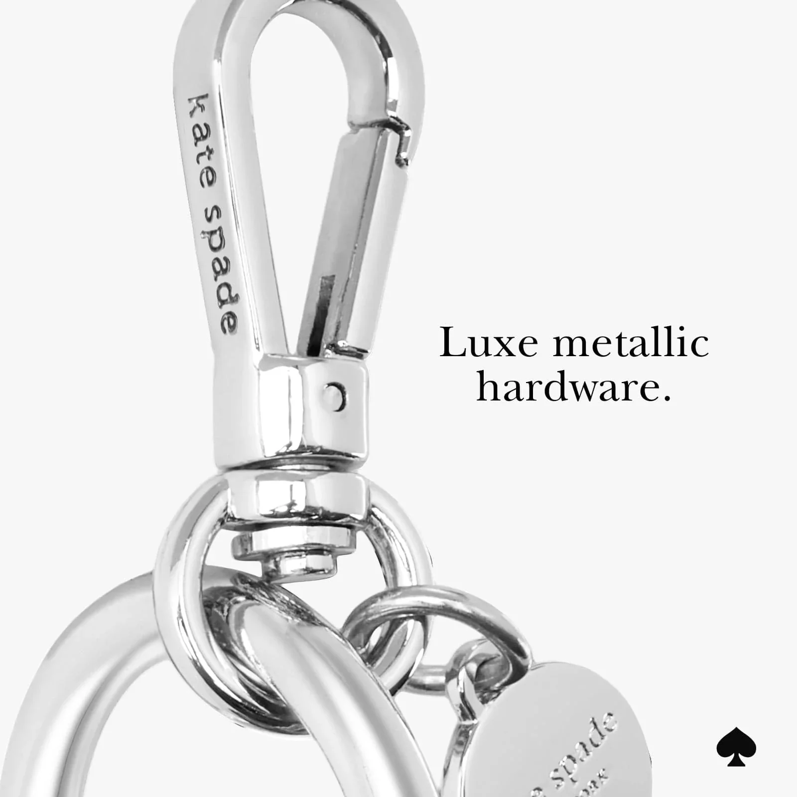 Kate Spade Keychain Spade Charm for AirTag - Image 6