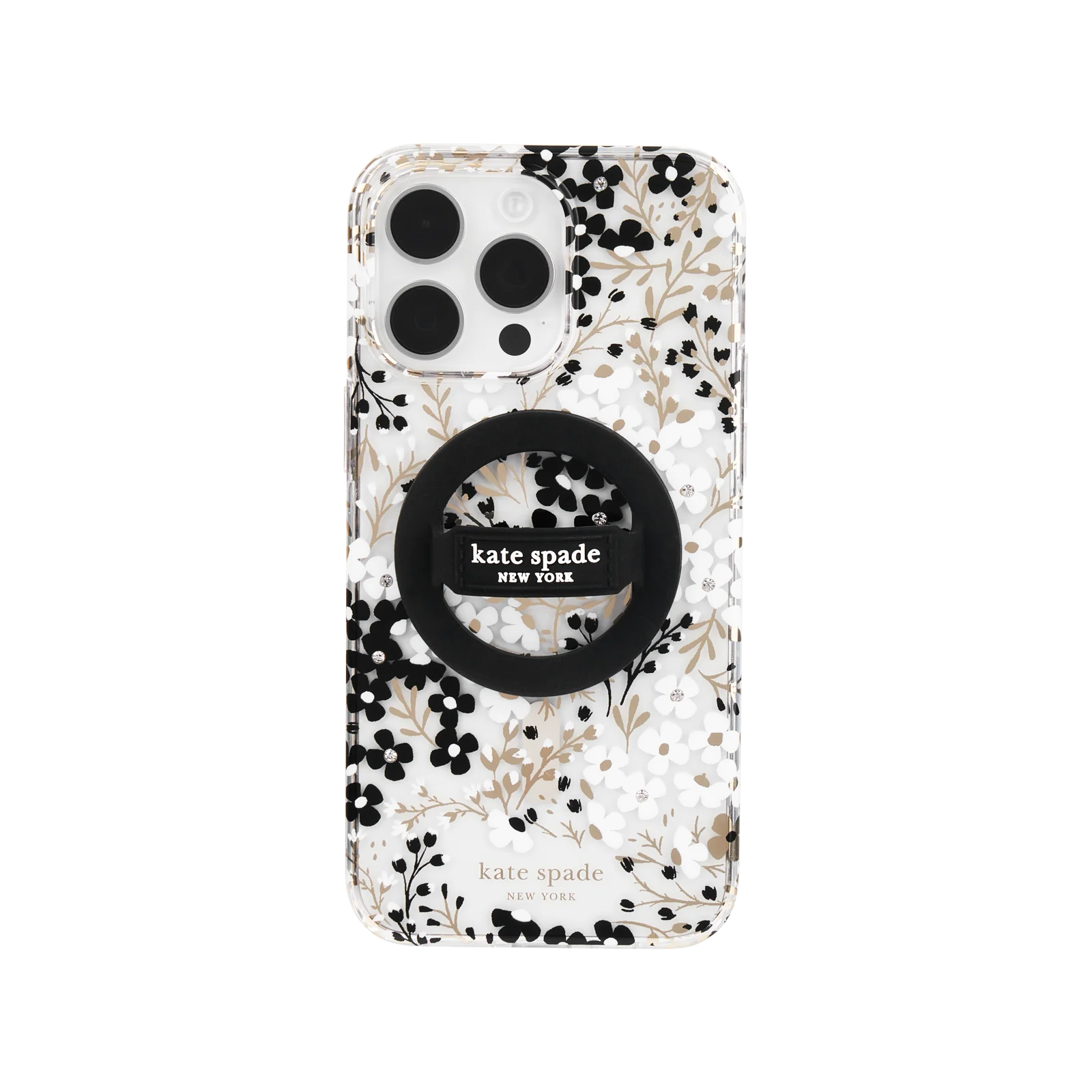 Kate Spade Magnetic Loop Grip For MagSafe - Black - Image 2