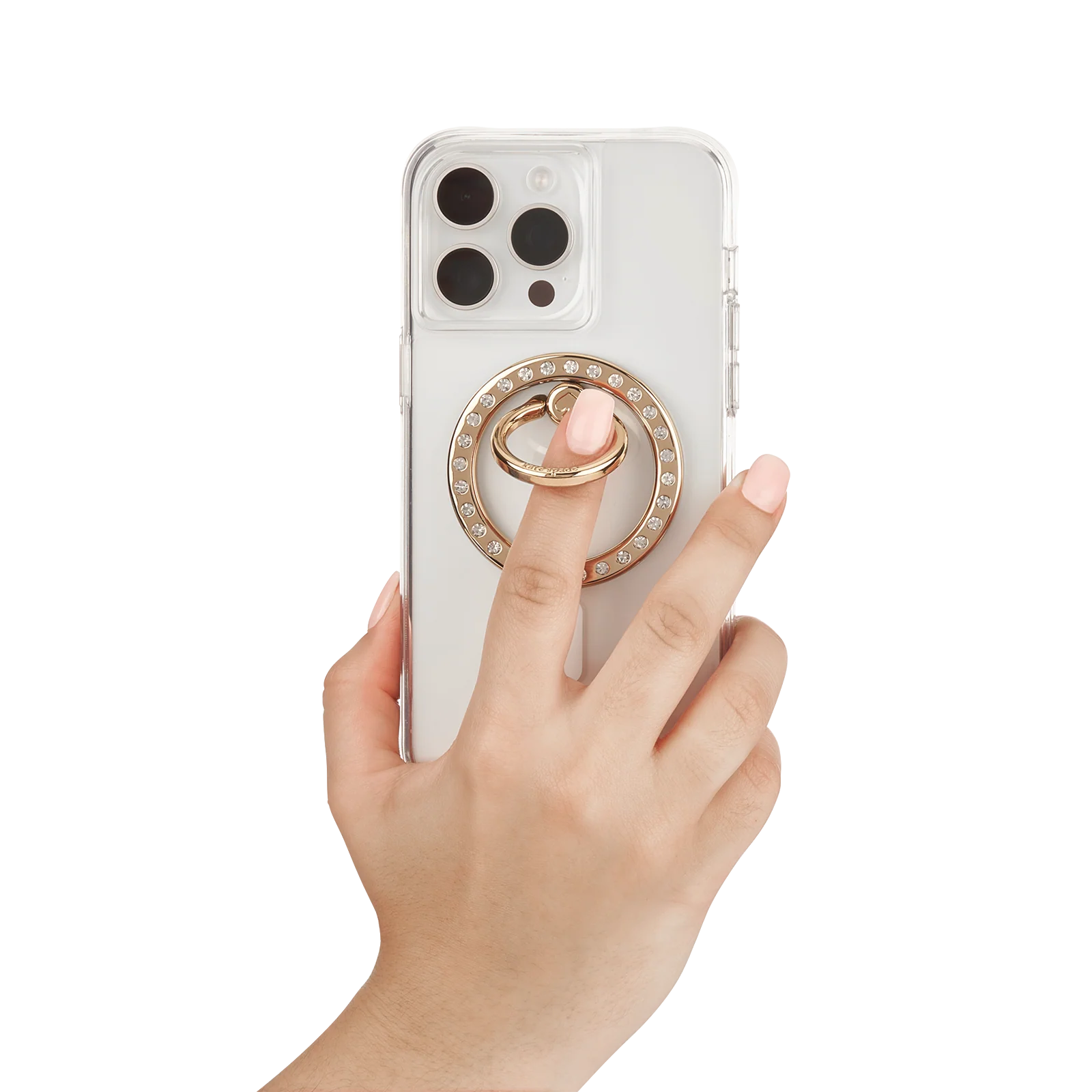 Kate Spade Magnetic Ring Stand for Phones and Cases with MagSafe - Set in Stone - Image 5