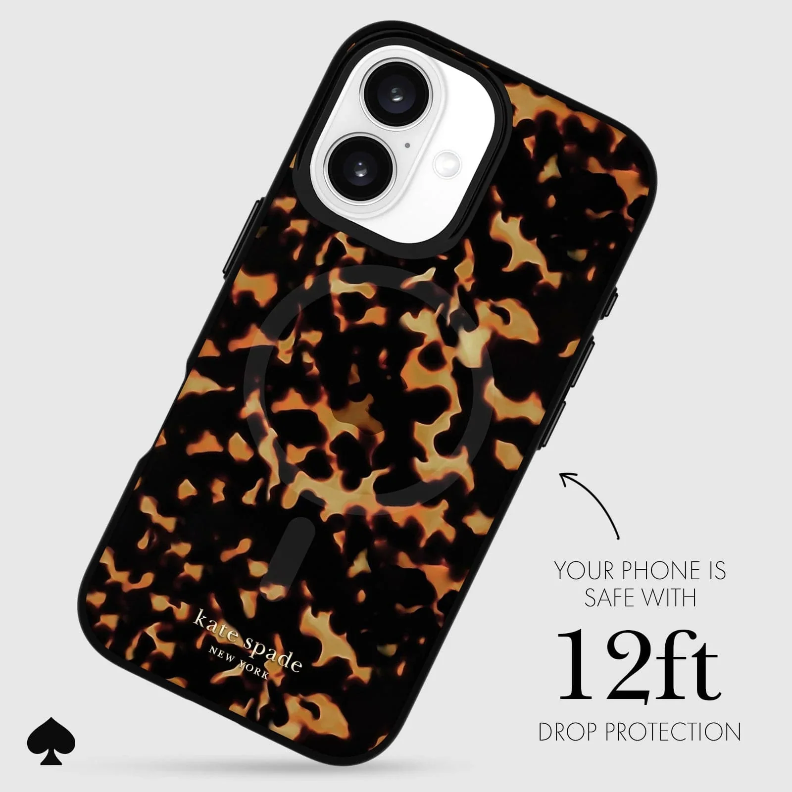 Kate Spade MagSafe Case for iPhone 16 Plus - Tortoise - Image 3