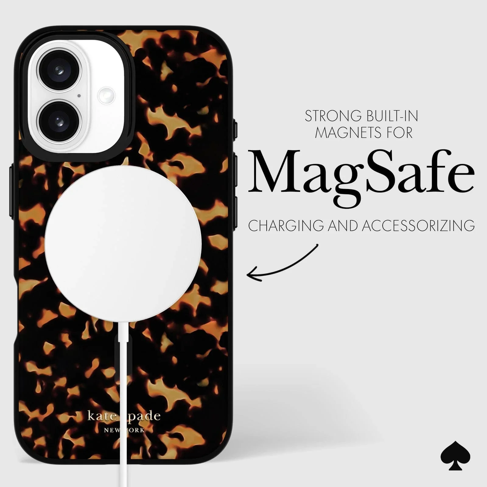 Kate Spade MagSafe Case for iPhone 16 Plus - Tortoise - Image 5