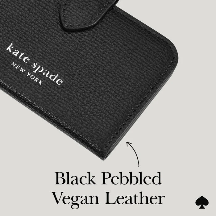Kate Spade Morgan Magnetic Wallet for MagSafe - Black - Image 6