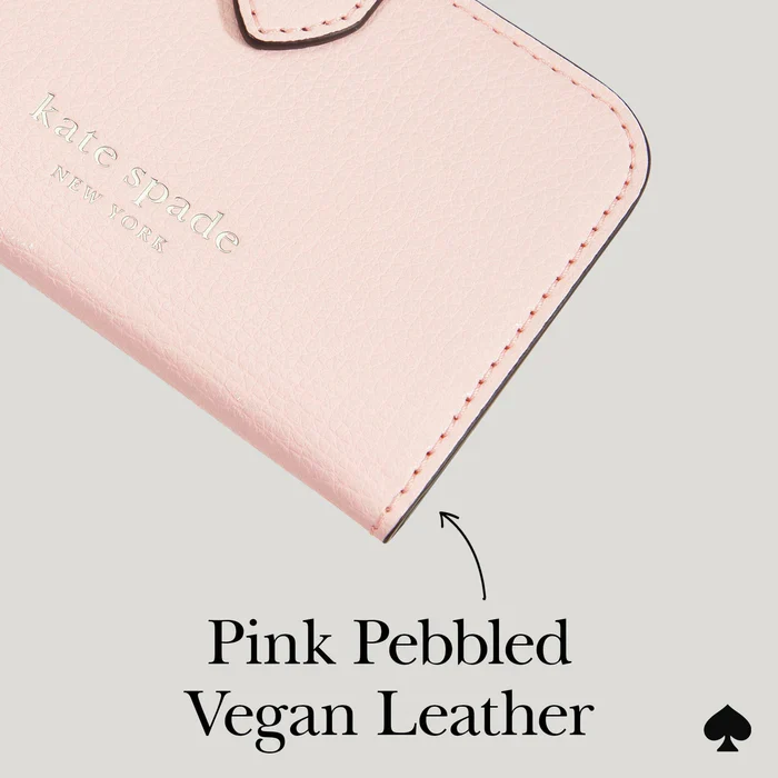 Kate Spade Morgan Magnetic Wallet for MagSafe - Chalk Pink - Image 4
