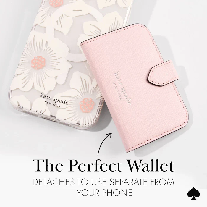 Kate Spade Morgan Magnetic Wallet for MagSafe - Chalk Pink - Image 5