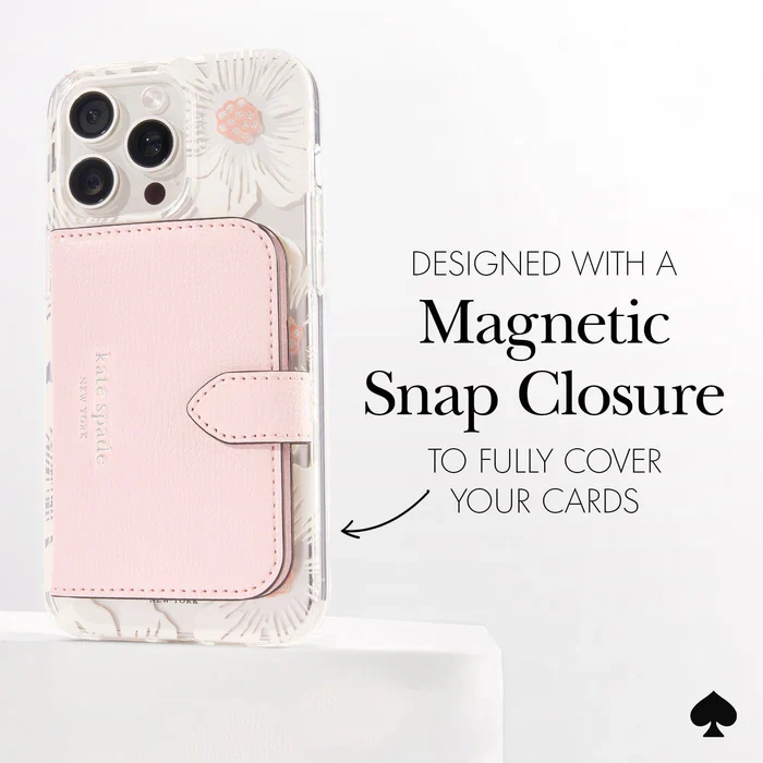 Kate Spade Morgan Magnetic Wallet for MagSafe - Chalk Pink - Image 7