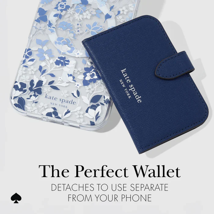Kate Spade Morgan Magnetic Wallet for MagSafe - Navy - Image 2
