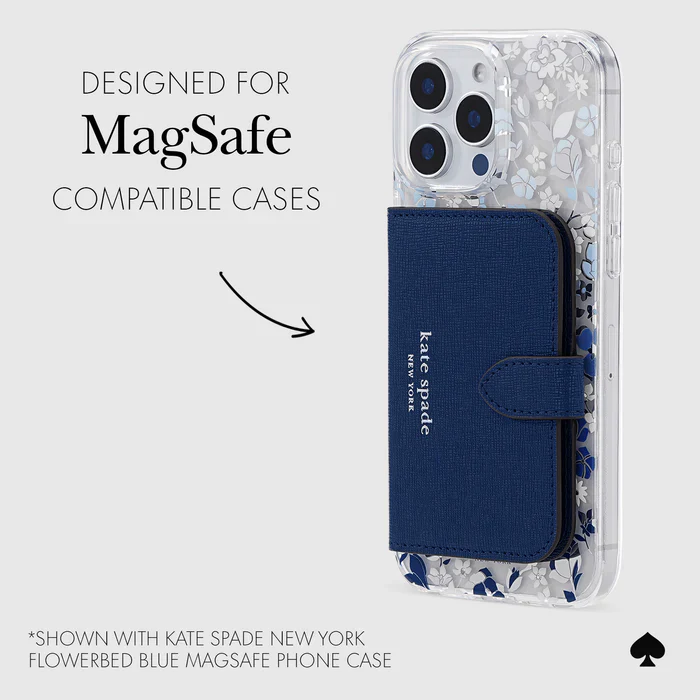Kate Spade Morgan Magnetic Wallet for MagSafe - Navy - Image 4